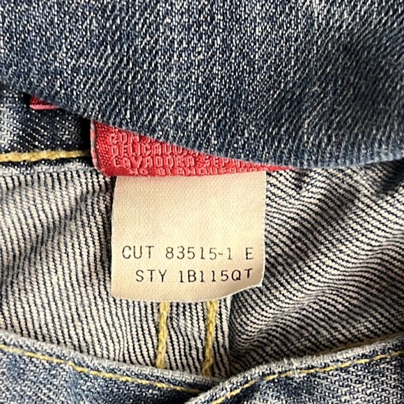 Aeropostale Long Distressed Low Rise Flared Jeans Sz: 9/10S - Picture 9 of 10